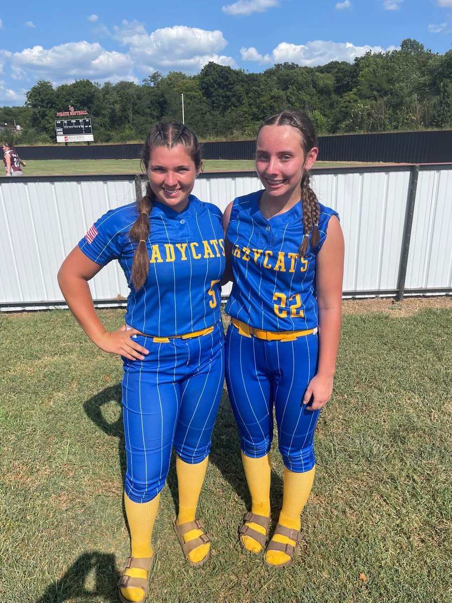 ProspectsTTP's tweet photo. Congratulations on a 2-0 start for the LadyCats of Choteau, Ok. Rylee Detweiler (left) was Co-POG way to be epic kid….☝️ #DES @Epic__SB https://t.co/k72tUy4QUk