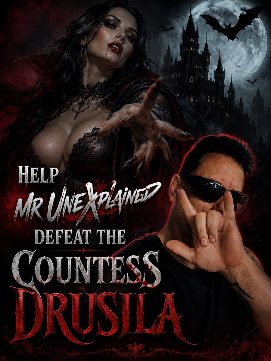 TroysCrypt's tweet photo. Drusila is stalking me… help me come up with a plan to stop her once and for all #vampire #momsonn #LaCasaDeLosFamososMéxico https://t.co/HKDqbBOlME