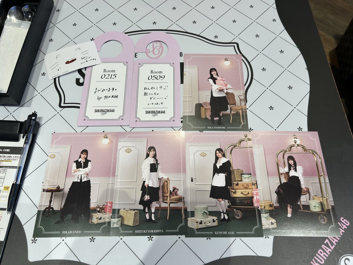 kii_mrn's tweet photo. #櫻坂46
 #櫻坂カフェ https://t.co/iyfVpoSJn5