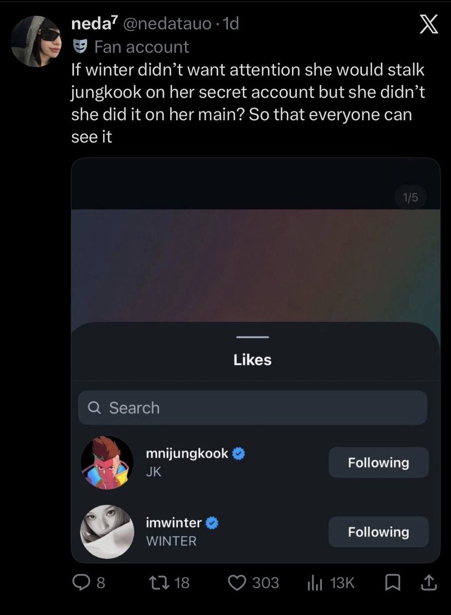 pr3hidd3n's tweet photo. @jmnjeongist This ho going through a mental psychosis https://t.co/wcK7LFn79f