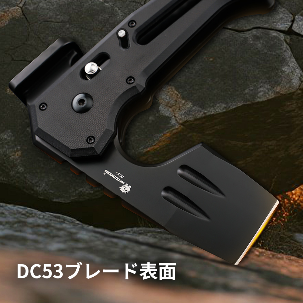 PK_WAVE's tweet photo. OLIGHT オーライト OSelect HX OUTDOORS 折りたたみ式ハチェットを災害時に活用できます。
避難路・脱出路の確保
倒木や瓦礫の撤去
障害物の破砕・脱出: 地震等でドアが歪んで開かなくなった際、ドア枠や合板を打ち壊して脱出経路を確保する破壊ツールとして機能します。
薪割り・細密加工: 停電やガス停止時に、拾った木材や角材を細かく割り、暖を取るための焚き火や調理用の薪（きつけ作業）を効率よく作成できます。

折りたたみ式かつダブルロック構造のため、刃を露出させずにコンパクト（展開時235mm）に収納でき、非常用持ち出し袋（防災リュック）に入れても他の荷物を傷つけません。
#災害
#オーライト
https://t.co/iKJYk3Md3E