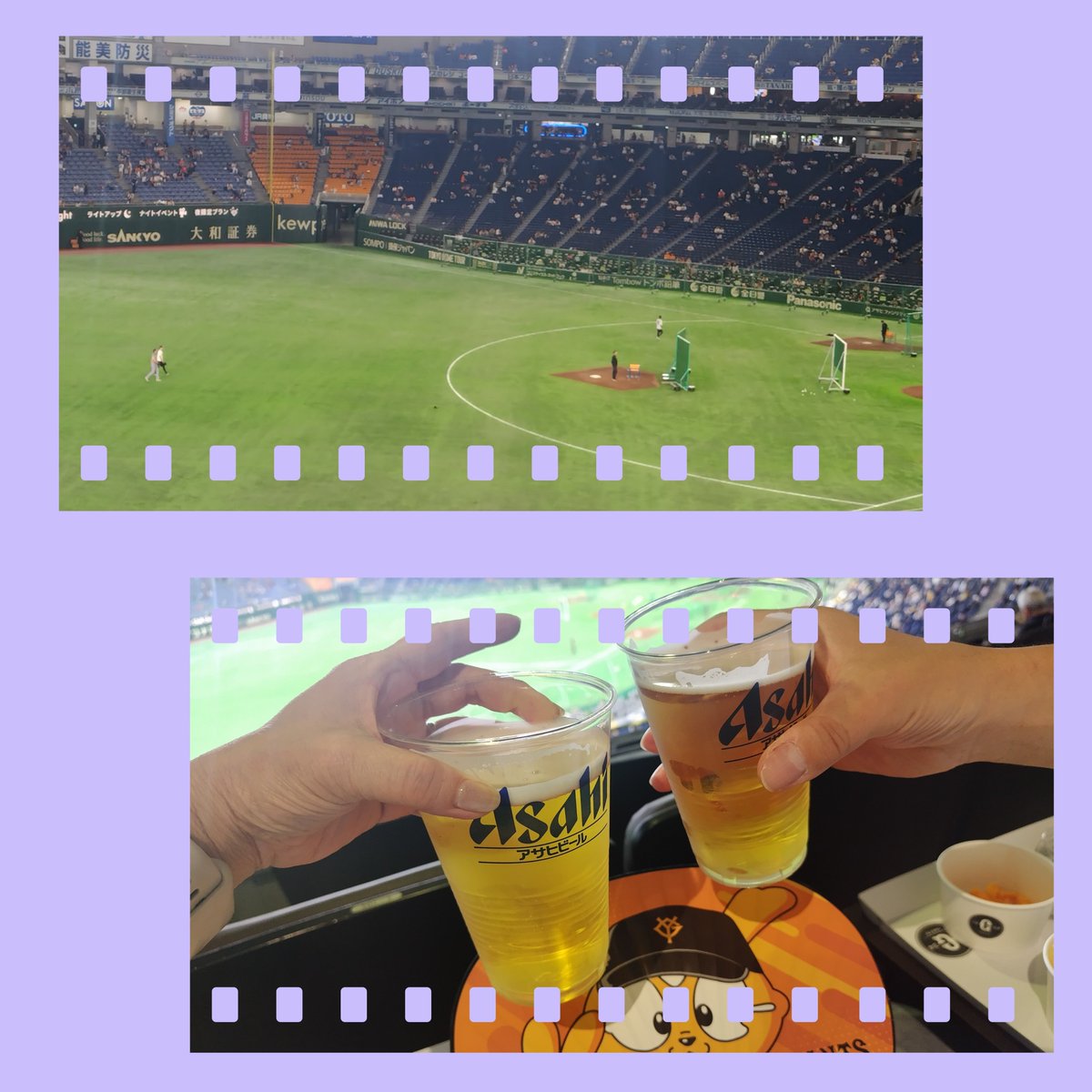 tomo_39_tk's tweet photo. 台風来てるけど…
今日は野球観戦⚾️
始まる前に…
まずビール🍺 https://t.co/Ut3fsw7z9L