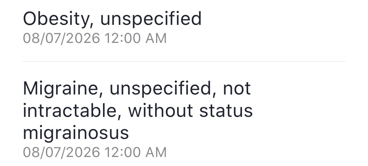 TheoHartFTM's tweet photo. I went to the ER because I had a seizure and these are the two diagnoses I left with…. okay? https://t.co/tgSavtdDTN