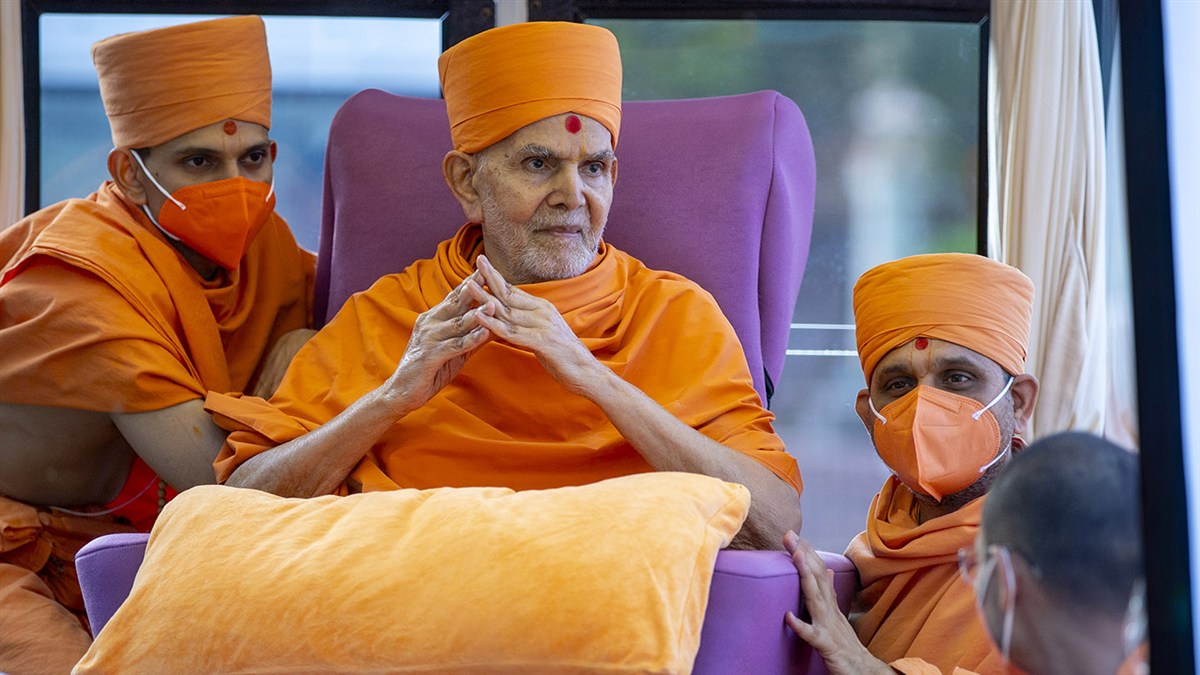 BAPS's tweet photo. HH Mahant Swami Maharaj's Vicharan: 10 August 2026, Sarangpur, India https://t.co/AGiHPhY5nw https://t.co/7IFrhJ2Mbd