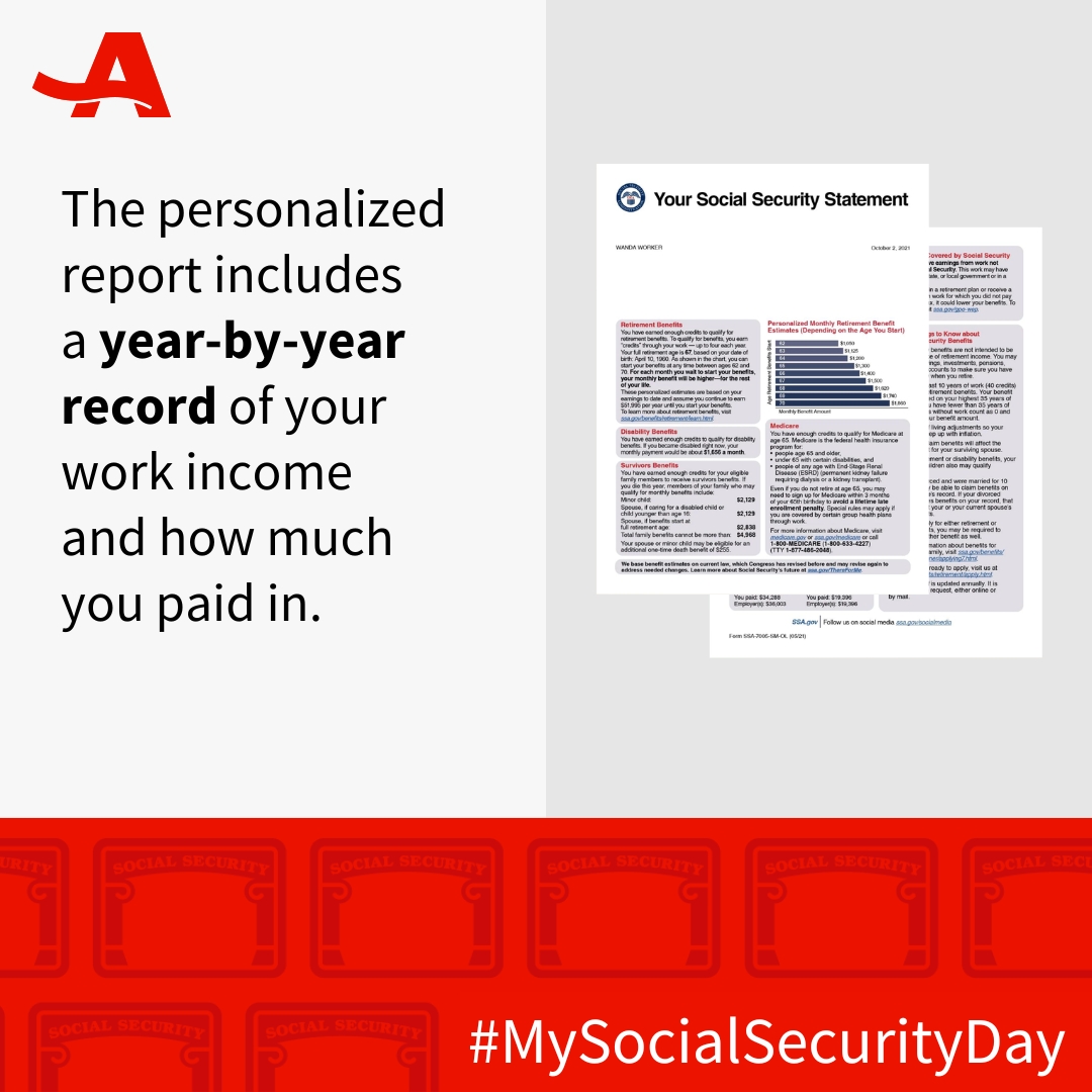 AARPWA's tweet photo. How well do you know your Social Security?
Do you know what you've earned? 
Join us for My Social Security Day: https://t.co/qYtHB1Nhdr https://t.co/i2d9qmAzYD