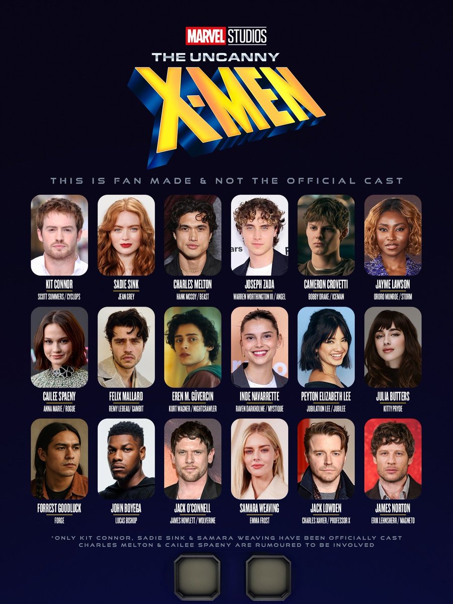 bluemintues's tweet photo. 'XMEN: UNTITLED' is in development

In Theatres Summer 2028 https://t.co/ag87eBVDtJ