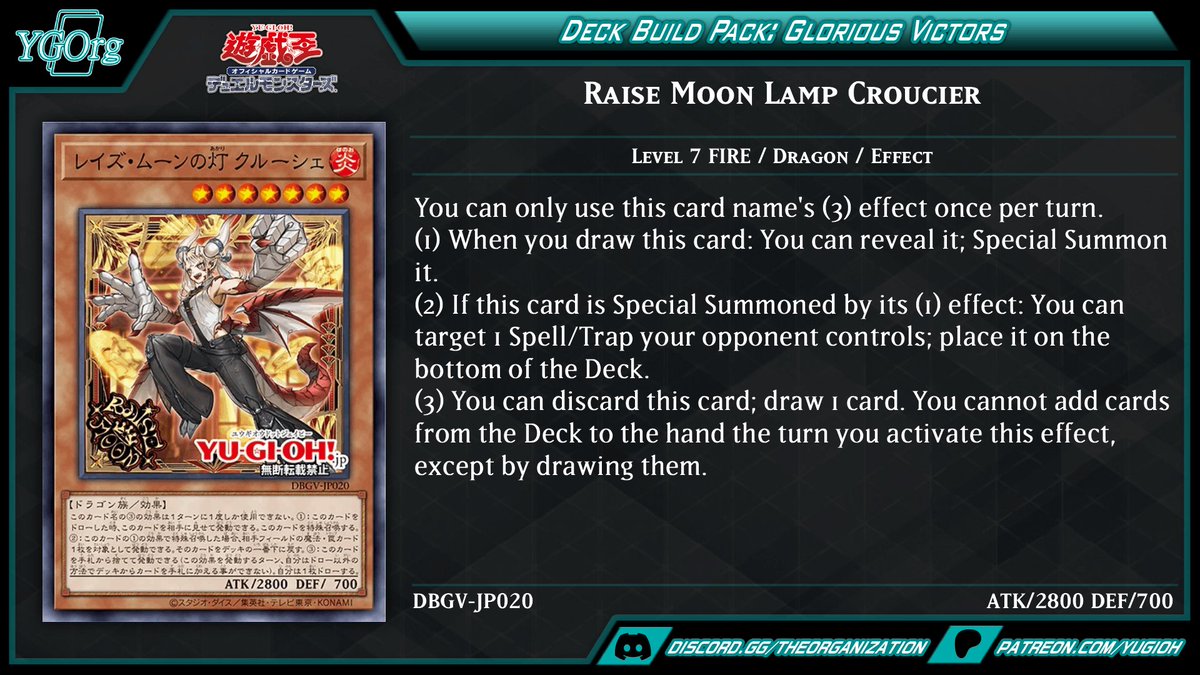 ygorganization's tweet photo. ◆ Deck Build Pack: Glorious Victors ◆
#yugioh #遊戯王 https://t.co/9GlcufuWbK