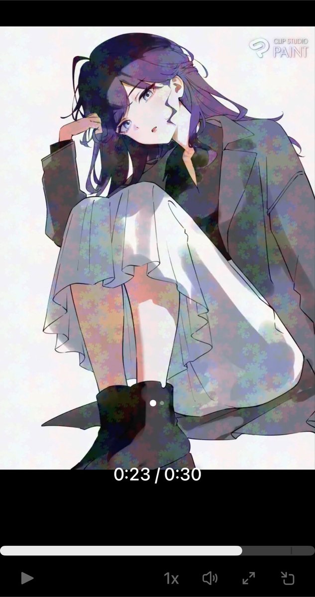 if_000__'s tweet photo. でもこの絵師が今日出したタイムラプス（4枚目）見たら、これまでのイラストを描いた人とは思えないくらい人体の構造が掴めていない作画だな〜とは思った https://t.co/lMhkIp5Vdo