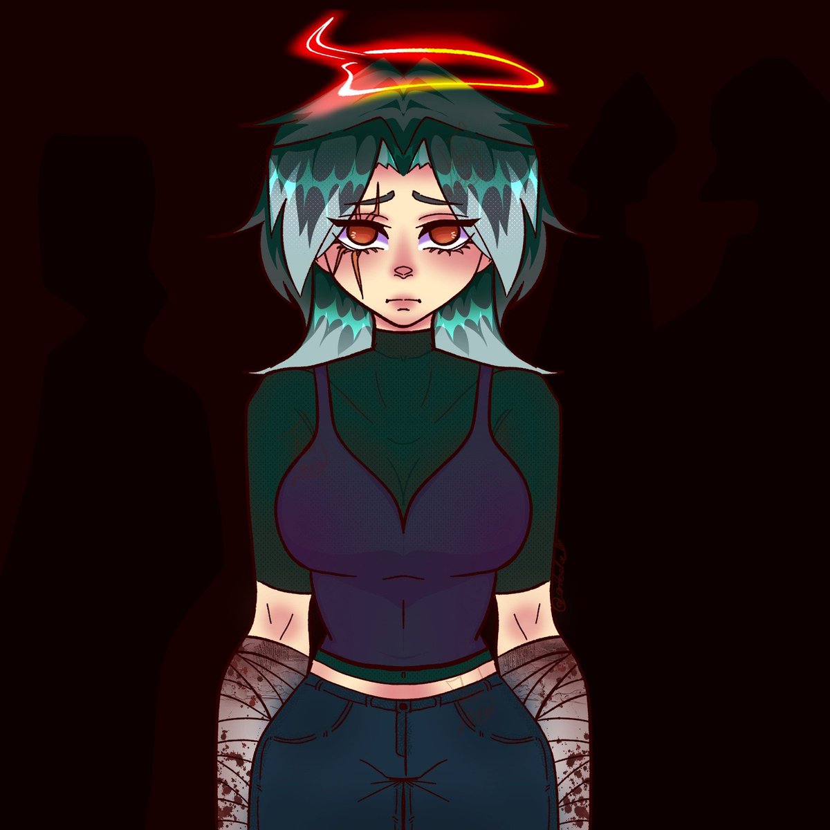 Isaumbra_'s tweet photo. @HimawariVT Estos fueron de los últimos que hice, estoy abriendo comisiones de emergencia para poder reponer el daño material, por favor el que pueda ayudarme, hoy no hemos tenido red y energía, esta intermitente y a duras penas hemos podido comunicarnos con nuestros familiares https://t.co/Hh1Bzl6CgK