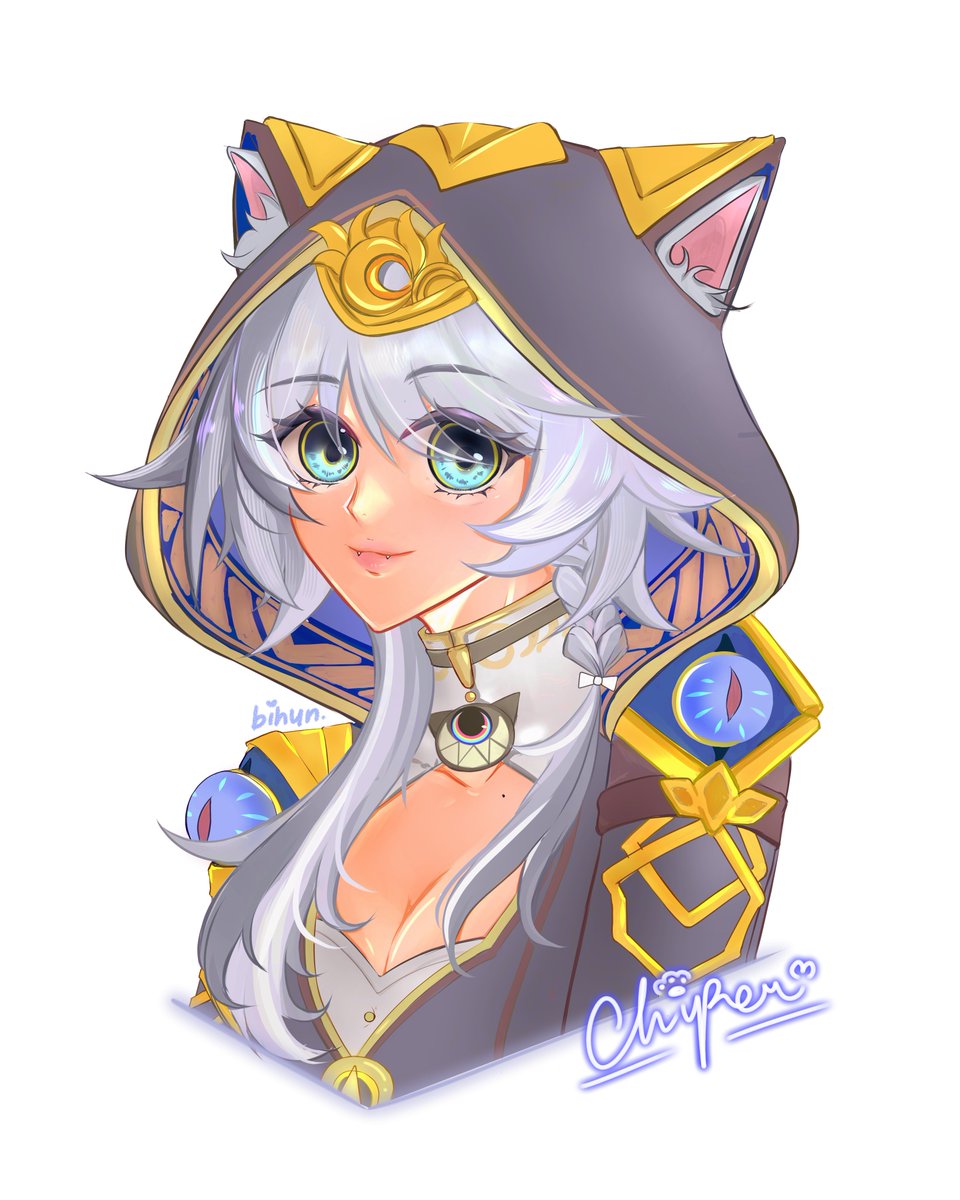 bihunshxt's tweet photo. miaw miaw 🐱🐾 

#hsrfanart
#HonkaiStarRail https://t.co/ffn61EDN3k