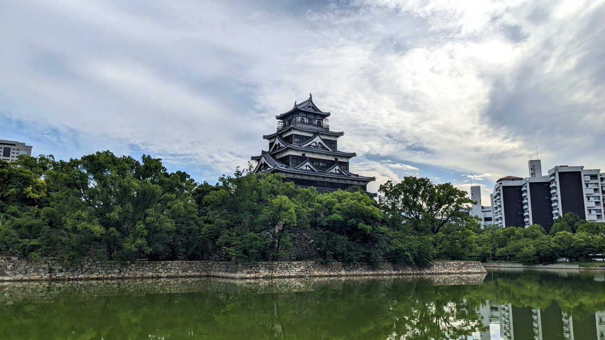 bottomofhexagon's tweet photo. 広島に城巡りに来ました🏯

①広島城（広島県広島市）
②吉川元春館跡（広島県山県郡北広島町）
③万徳院跡（広島県山県郡北広島町）
④小倉山城跡（広島県山県郡北広島町） https://t.co/Q5Ilyh5e1C