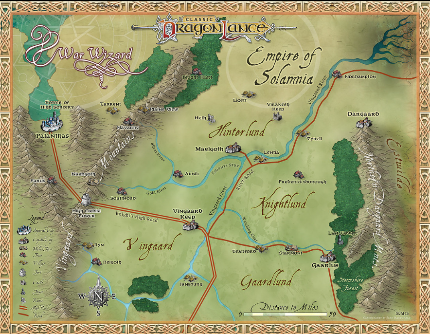 KevinLamb74's tweet photo. For those currently reading War Wizard, here's a map of the region where the story takes place.

You can download a high-res version from the artist's site in the link below.

#Dragonlance https://t.co/bhNqKsnr4b