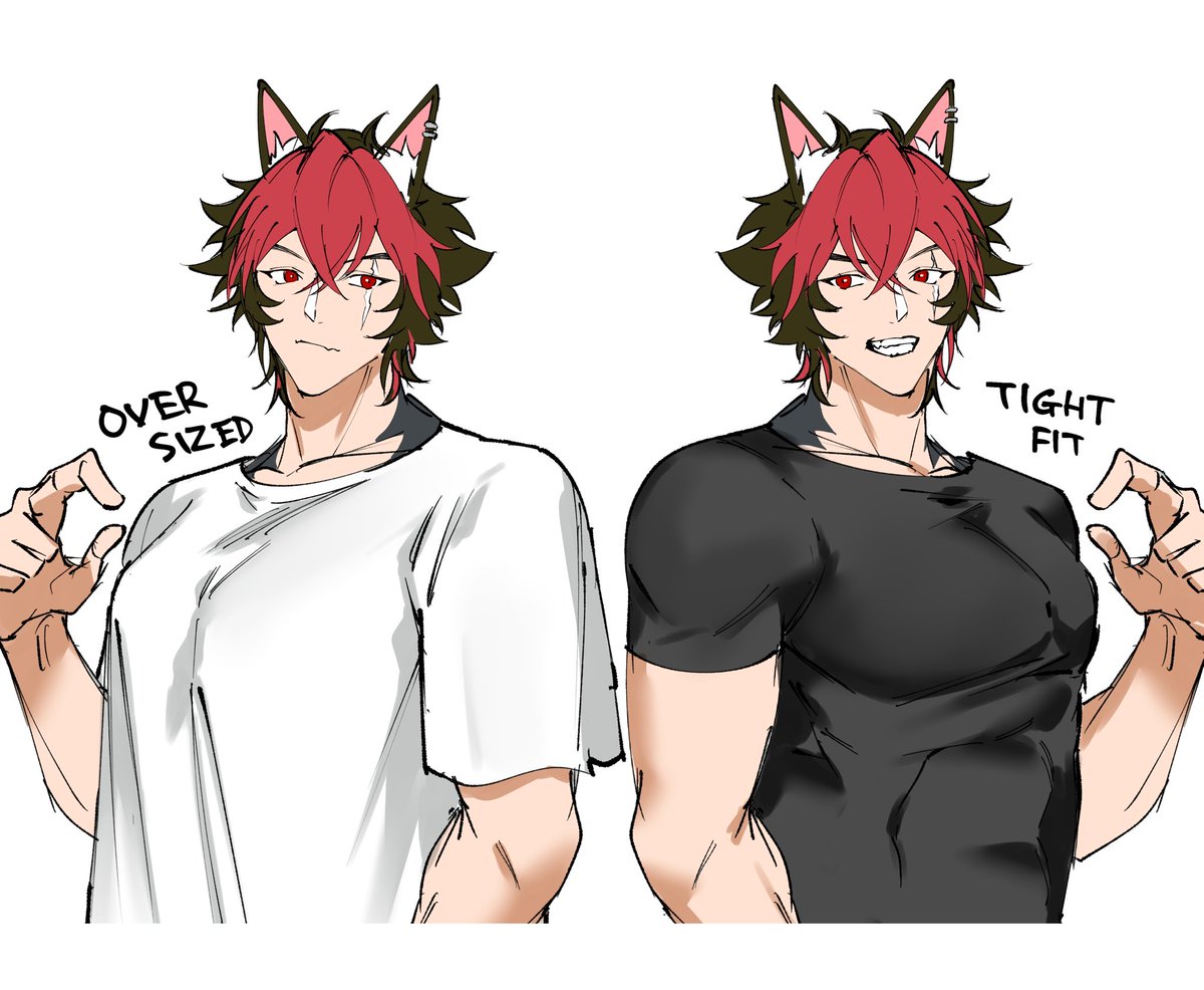YOHJI_fanart's tweet photo. どっちもいいよなぁ🤔 https://t.co/vLs2lWm3cm