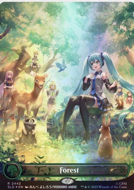 hari915's tweet photo. MTG初音ミク無事に購入できました。受注生産に感謝致します。気分はこんな感じです。☺️ https://t.co/5ygMVv1DJz