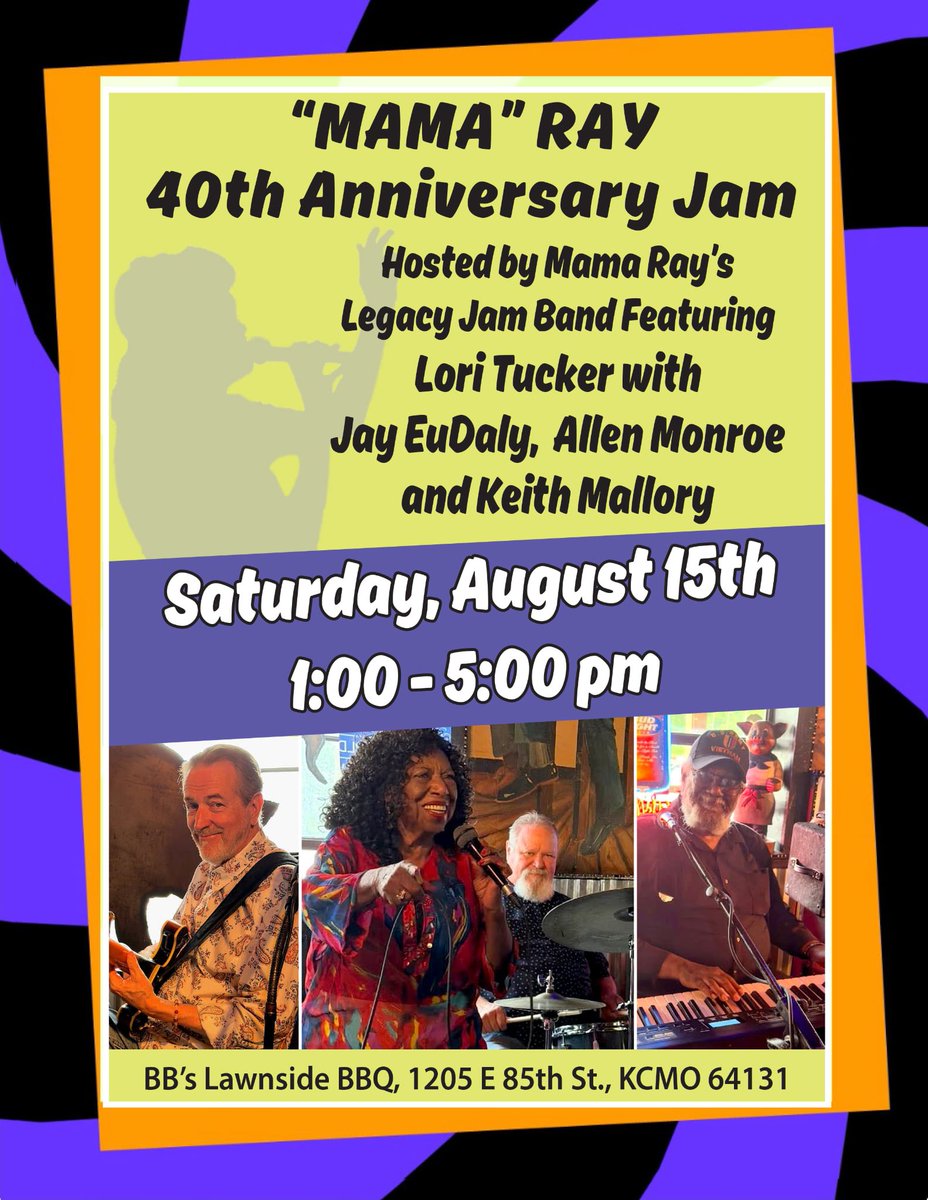JayEuDaly's tweet photo. Leading up to the Anniversary Jam this Saturday I’m going to post links to various things relevant to the Jam and Mama Ray. You can read the history of the Jam up through 2023 here: https://t.co/yoo42G0Efj https://t.co/kkDB9ajnw3