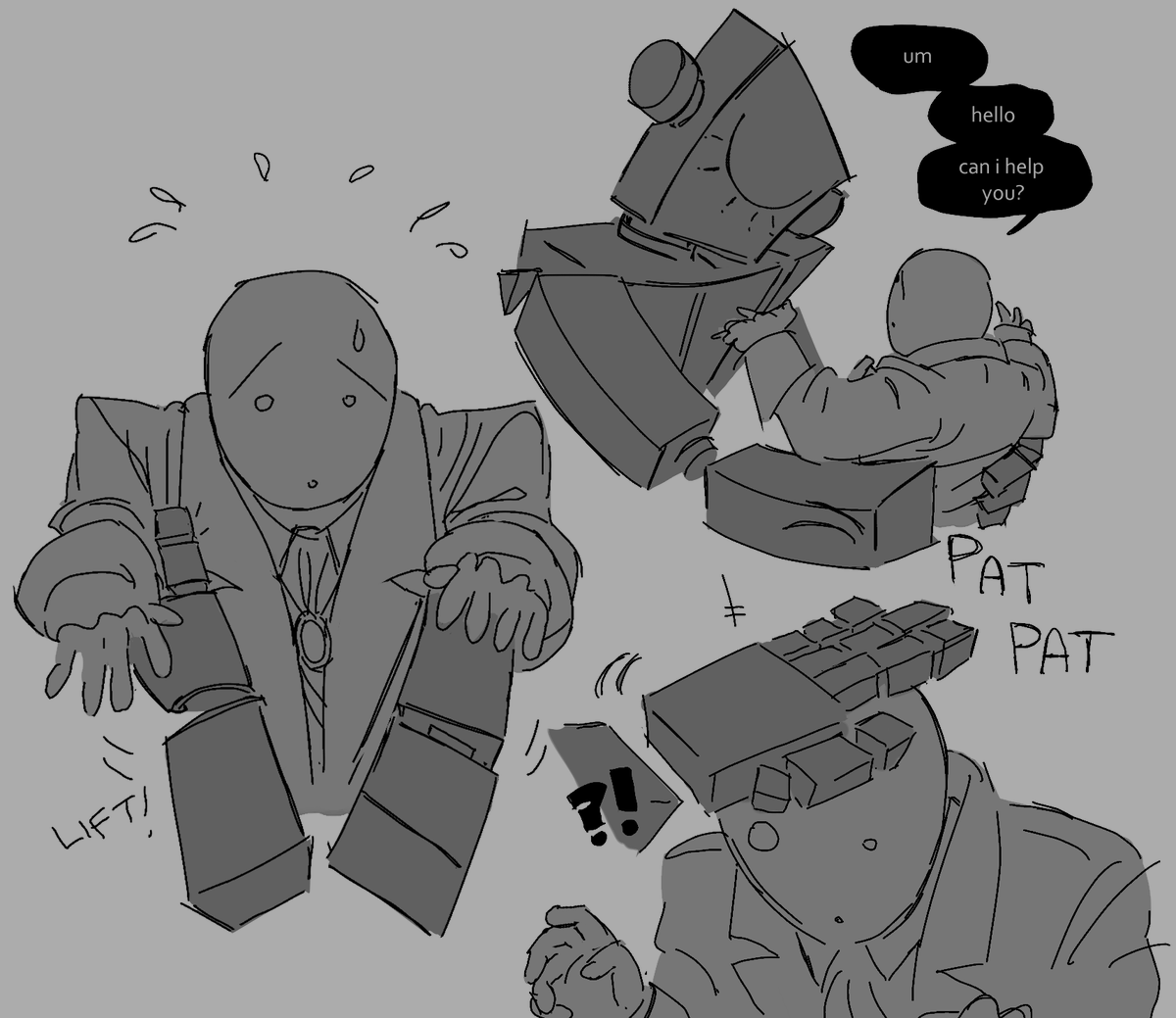 NohlDev's tweet photo. I think Harken &amp; Mequot can be friends thanks to his reserved nature #dieofdeath https://t.co/iTHLsYiE1u