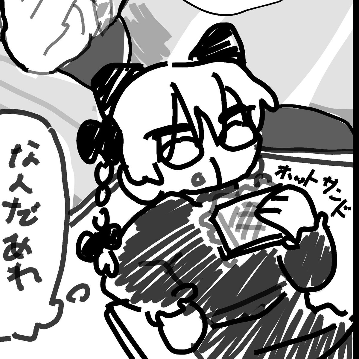 pa_802's tweet photo. ご飯食べてる絵が多いしれーくん https://t.co/sI3ZyTL37h
