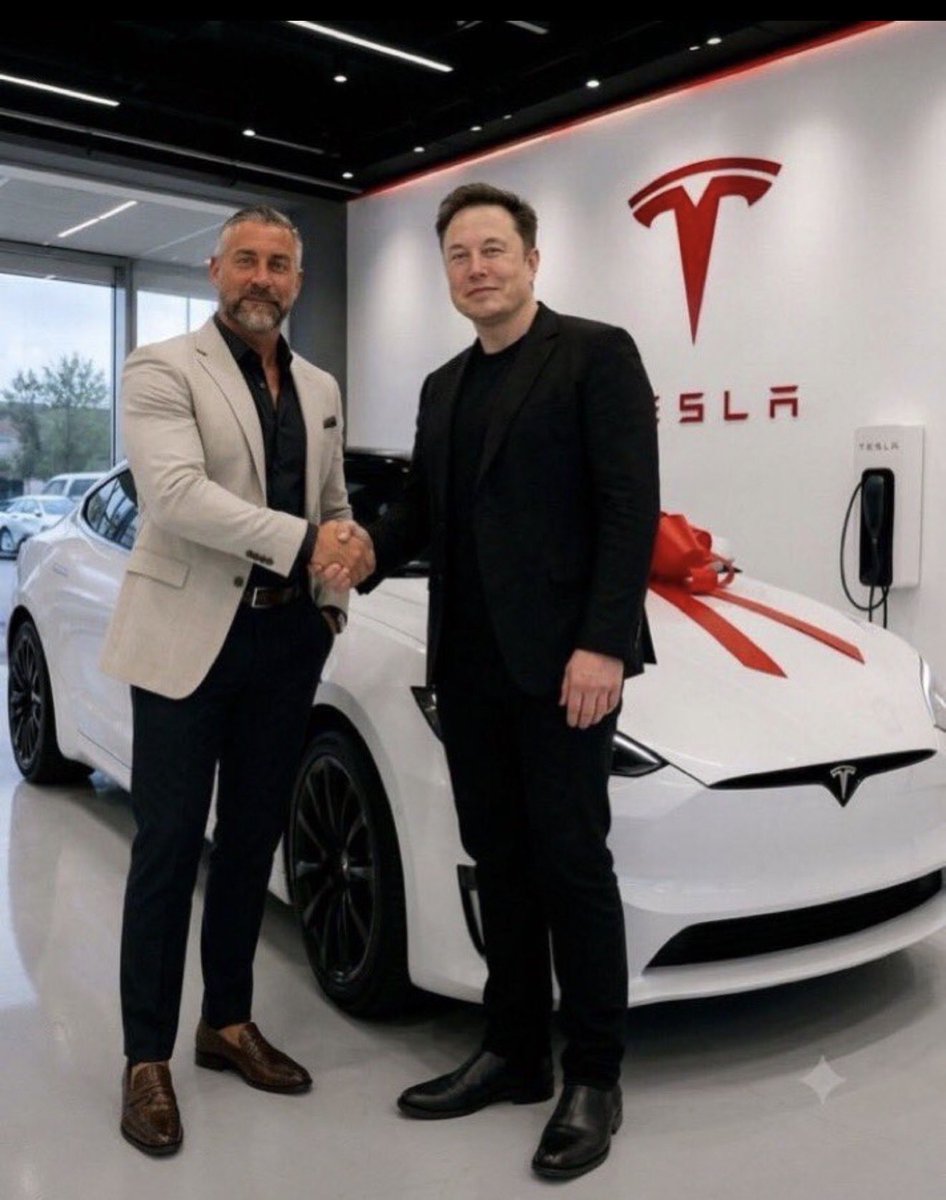 AmericanTower1's tweet photo. Be honest!!!

If Elon musk gives you free Tesla Car 🚗 right now, would you accept?

A. Yes 
B. No https://t.co/OT3hG54iRx