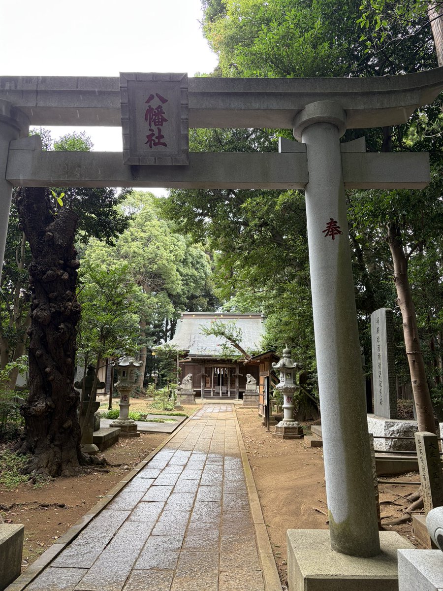 tanta1010's tweet photo. 今日は片道90分を自転車🚲
佐倉市の八幡神社へ初参拝⛩️
趣のある神社🙏
なのはな御朱印拝受😊 https://t.co/99n5iitBNs