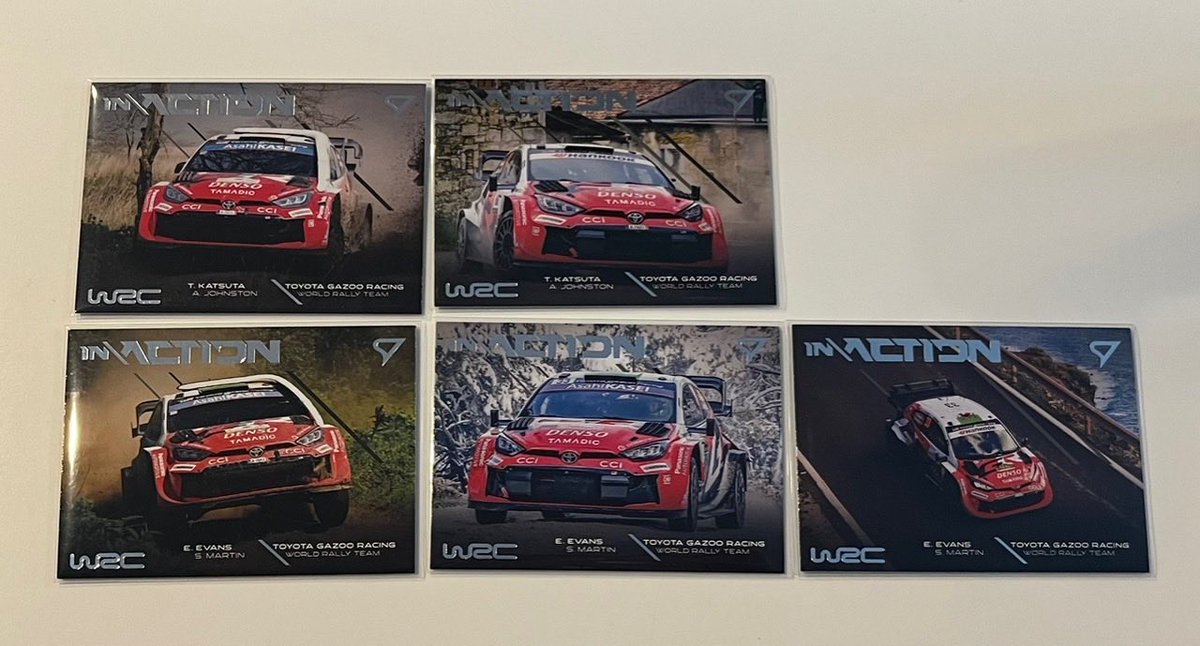 sin05231's tweet photo. 【交換】
WRC トレカ トレーディングカード

譲⇒写真参照ください(勝田、エバンス、オジェ、ソルベルグ、パヤリ、ヌービル、フルモー、アレクサンドロフ)

求⇒山本

※敬称略
※内容によって、2:1、3:1の交換も可能です
※郵送交換希望

お気軽にリプ、DMにてお声掛けください https://t.co/AQhGzq8Pot
