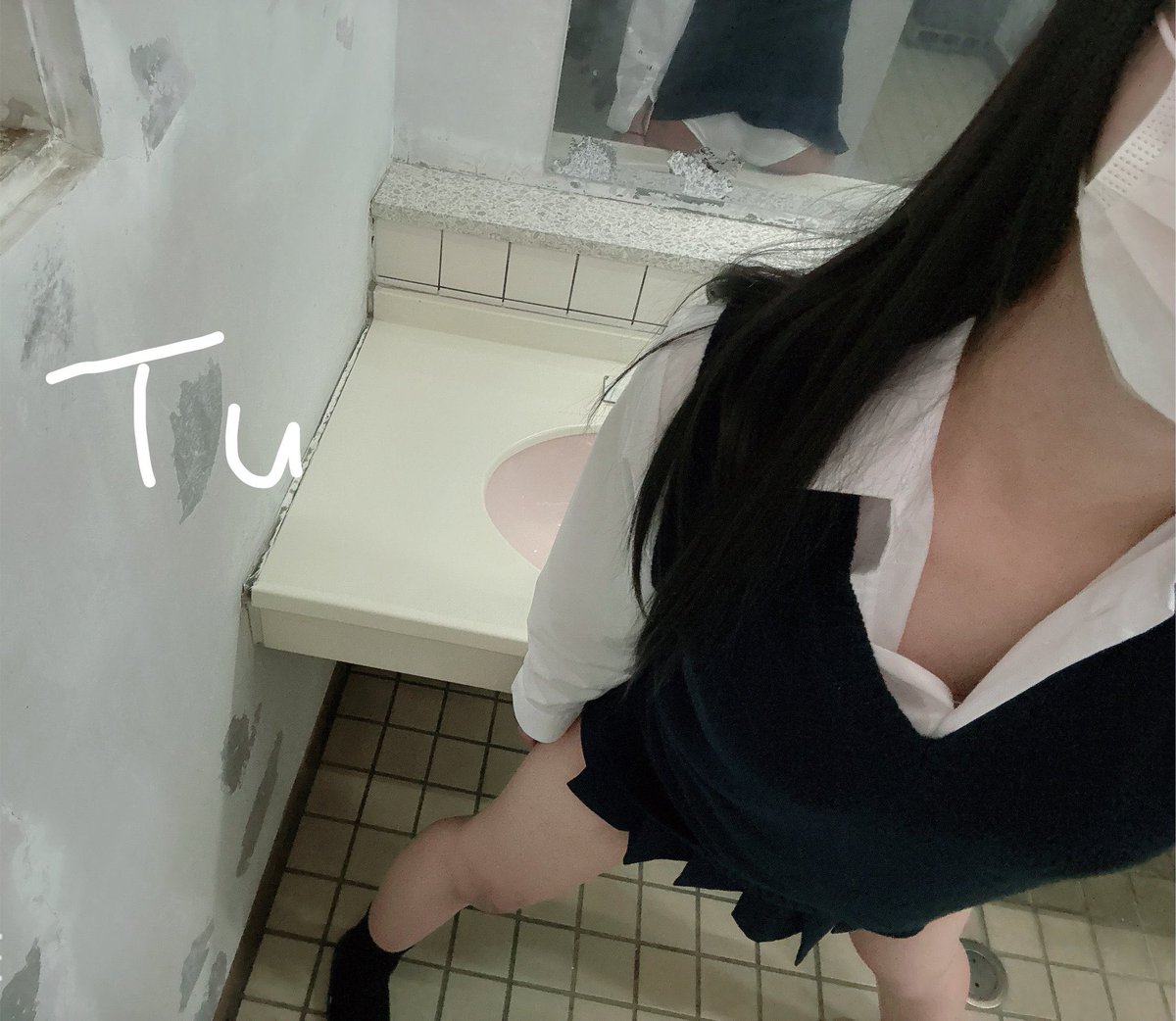 abohmam15's tweet photo. 一回してみたかった笑笑 https://t.co/4wOwVW923S