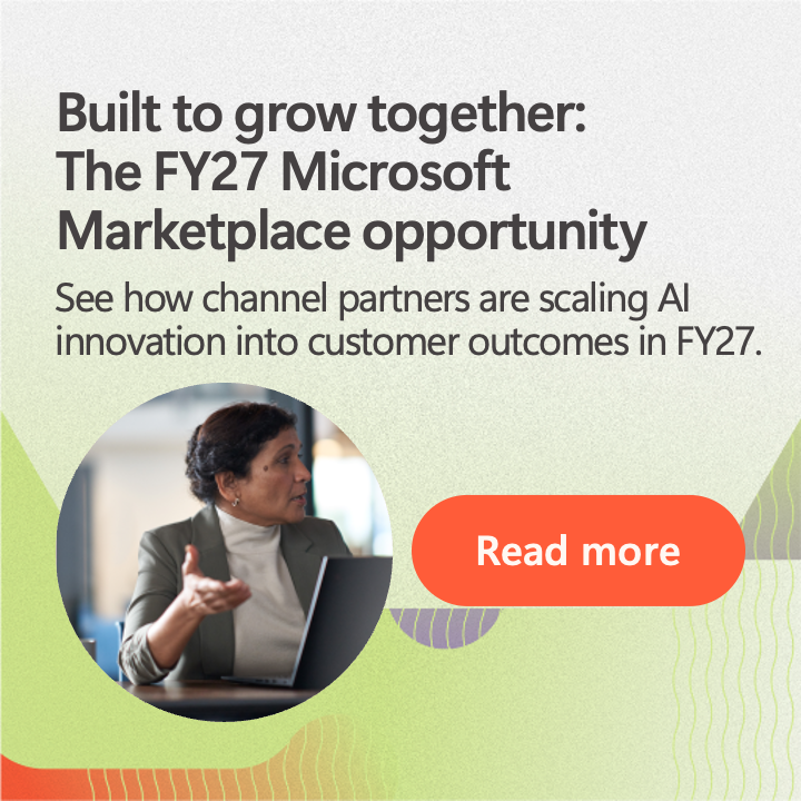 msPartner's tweet photo. With Microsoft Marketplace, partners can meet customers where they're at and create a more meaningful and comprehensive connection. 

Read more about Microsoft Marketplace here: https://t.co/joOCNCB4Dw

#MSPartner https://t.co/qgrBnpWBEX