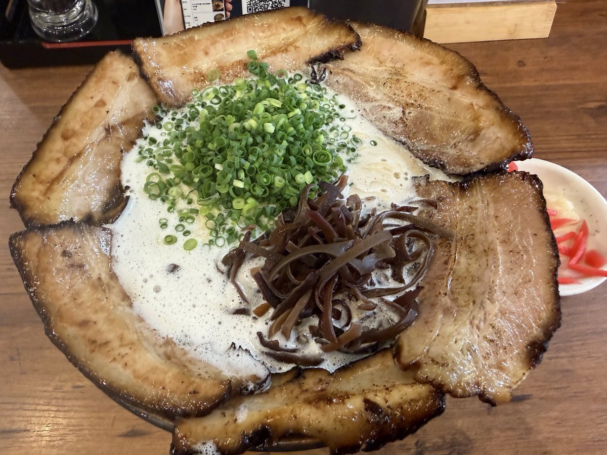 namacha1526's tweet photo. #純とんこつラーメン専門店あんていはなれ広島店 https://t.co/mQQV0jlAwN