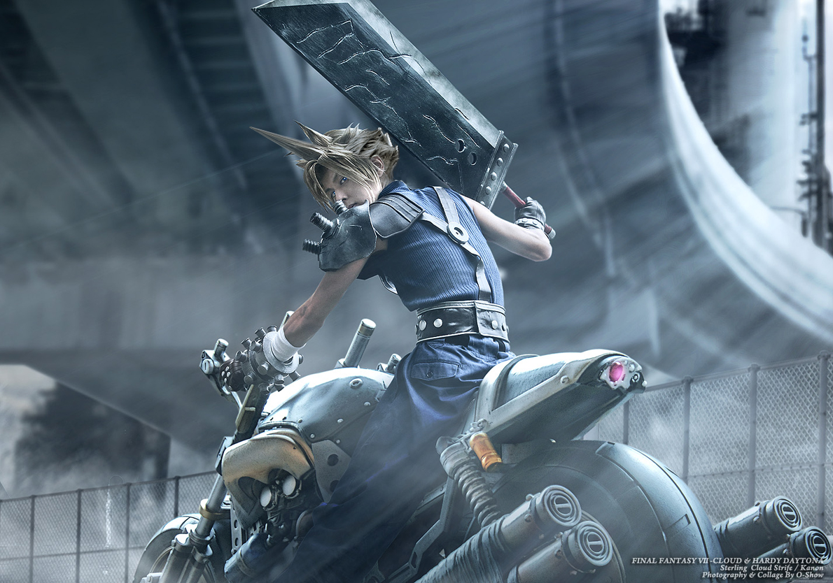 kanon_ff_kh's tweet photo. 【cosplay】FINAL FANTASY VII　シリーズ　
　クラウド・ストライフ
本日はクラウドのお誕生日！
これからも、色んなクラウドの物語や姿を観たいです。 https://t.co/ns4hwoytr0