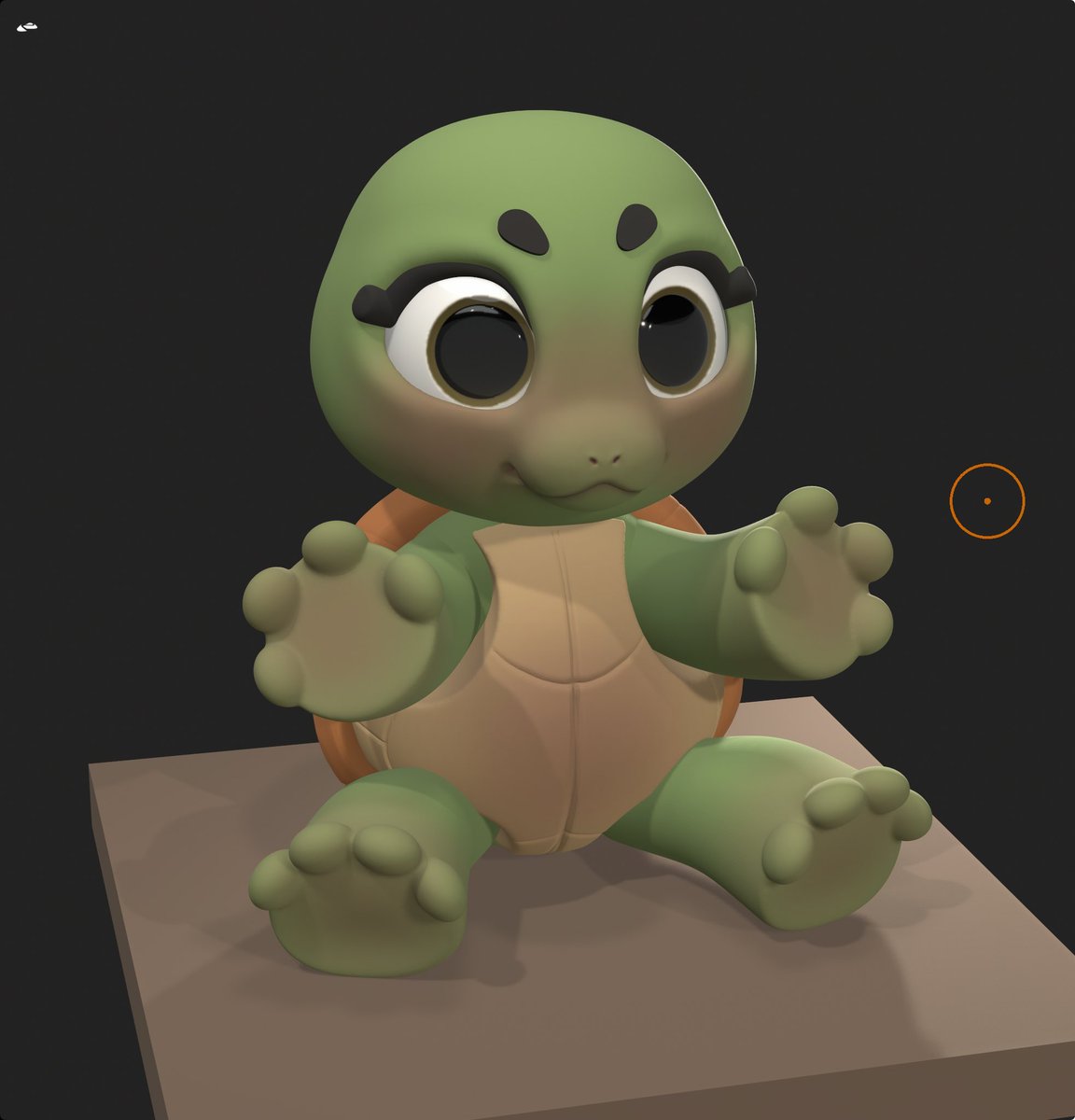 Orcarydo's tweet photo. Sculpt studies - Turtle https://t.co/8qyotLoz7C