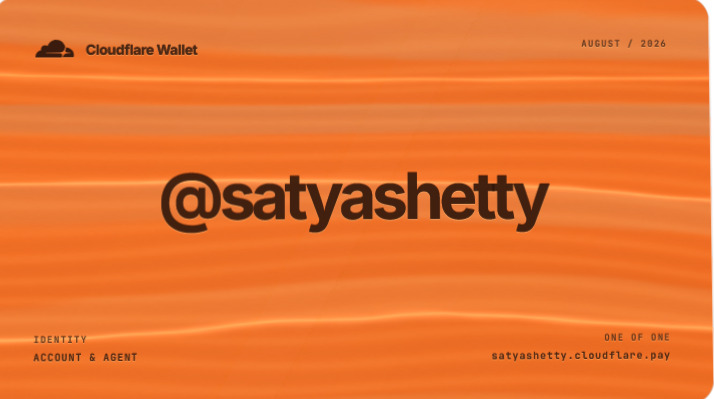 satyashetty's tweet photo. The Old Internet is Dying? 
- Agents Wallet - Why would u need that?
- Agentic Internet - Think of it this way
1) You own website - but ChatGpt is stealing your traffic 
2) Solution  - Charge Agents for accessing your website
3) How ? - 402 payment required - Agent pays 3 cents https://t.co/AKipQek1Ns