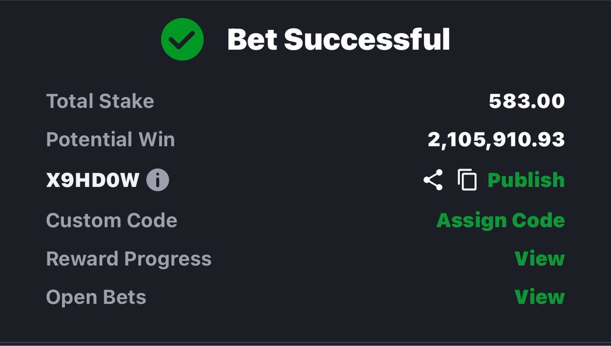 FreshBossTips's tweet photo. Let’s Boom 💥 

Green Luck 🍏 https://t.co/Rj820wme4F