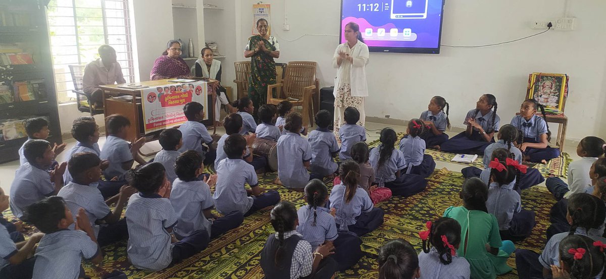 BalisanaPhcSK's tweet photo. NATIONAL DEWARMING DAY CELEBRATION AT PHC BALISANA AREA
#DewormingDay
#DewormingAwareness
#dewormingtablets
#HealthyIndia
#healthychildren
#phcbalisana
#prantij 
#healthysabarkantha https://t.co/EIkc6vFmC0