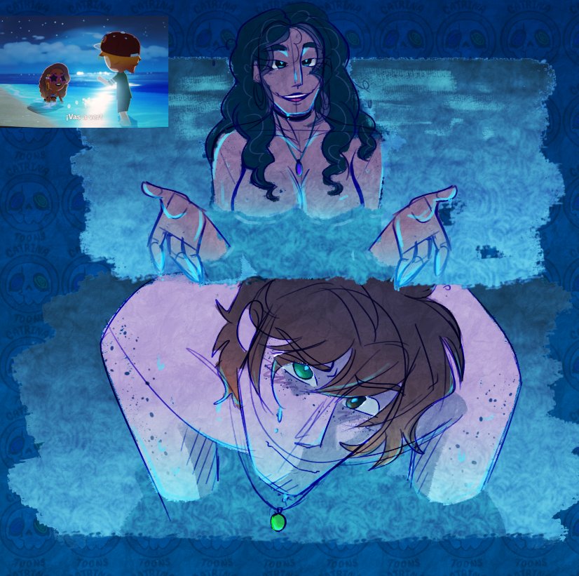 Catrina_Toons_'s tweet photo. "And when I looked into her eyes I understood... Sirens don't always drown sailors"

#TheGroomOfGallagherMansion #TaylorPotts #ocxcanon #visualnovel #snaccpopstudios
So Cassandra and Taylor decided to play in the water huh? https://t.co/QYvNM1XNGq