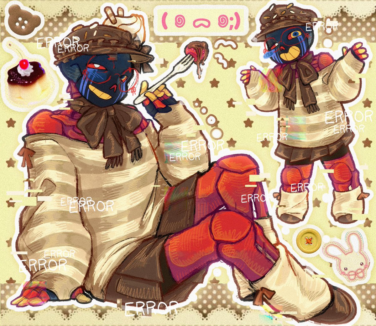 ooodledoodlebug's tweet photo. they know they're cute (based offa my roblox avatar lolololl) https://t.co/59XhJ49p4U