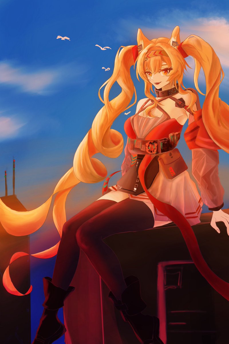 Pink_Rosesy's tweet photo. Angelina 💌#Arknights #アークナイツ https://t.co/N4zzMA6Ikw