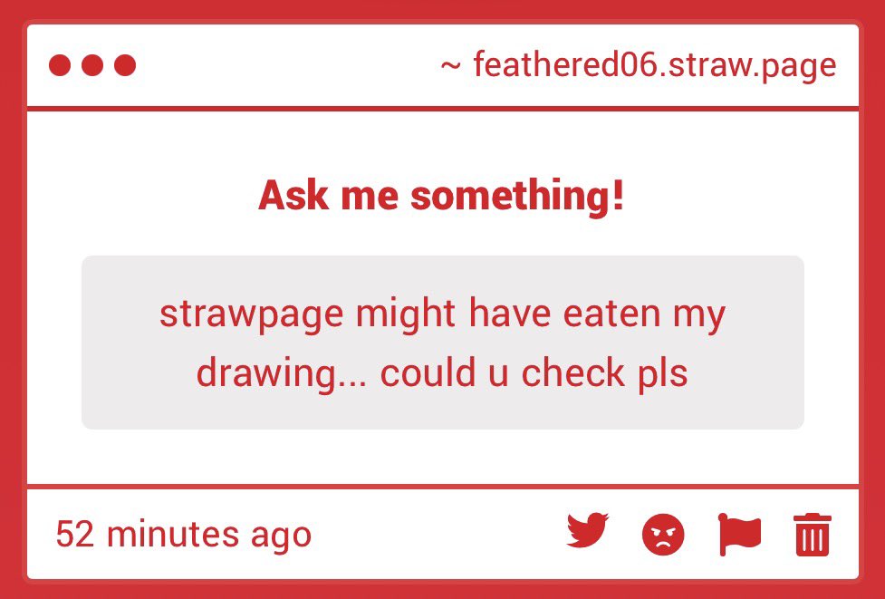 feathered_06's tweet photo. Mahiru has responded to every message up to this point! I got a new drawing but if that wasn’t it then it will probably show up soon!!! 🤍 Hopefully it didn’t get eaten! That’s scary! 

https://t.co/m2sAG6vP8Y https://t.co/oidwHmBuor
