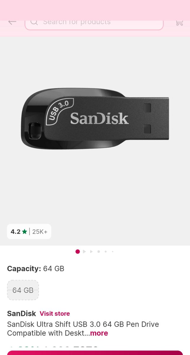 gksthakur_'s tweet photo. @SanDisk Hey, i ordered( from Flipkart )a 64GB USB 3.0 pendrive but
received a USB 3.2 pendrive, but my order and invoice both state USB 3.0. Just wanted to confirm—will this mismatch affect my warranty claims in the future? https://t.co/TE9tL1ub3D
