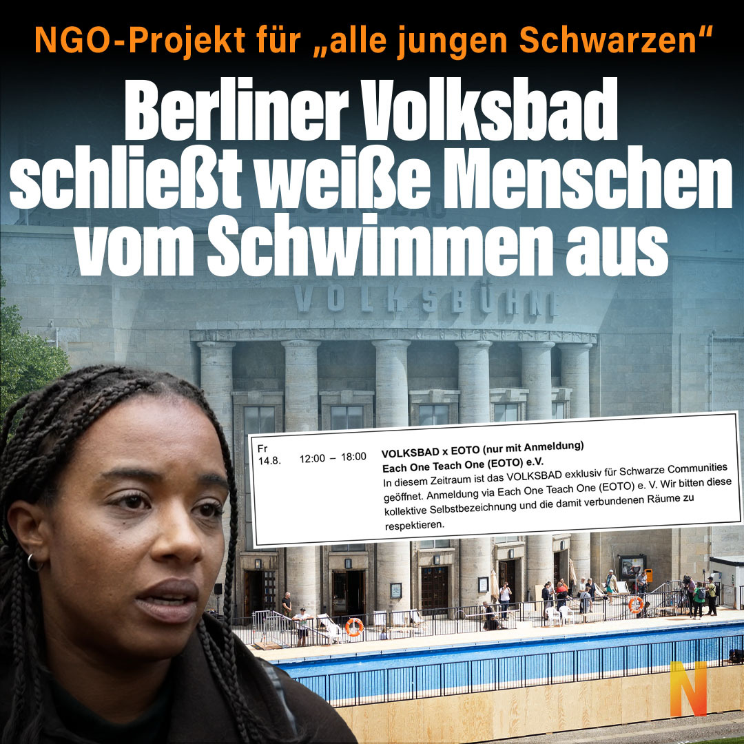 niusde_'s tweet photo. Zugang für alle? Davon kann wohl keine Rede sein, wenn das „Volksbad“ Menschen aufgrund ihrer Hautfarbe ausschließt. 
https://t.co/VS5Ia7E3po https://t.co/zIcvOu5o9V