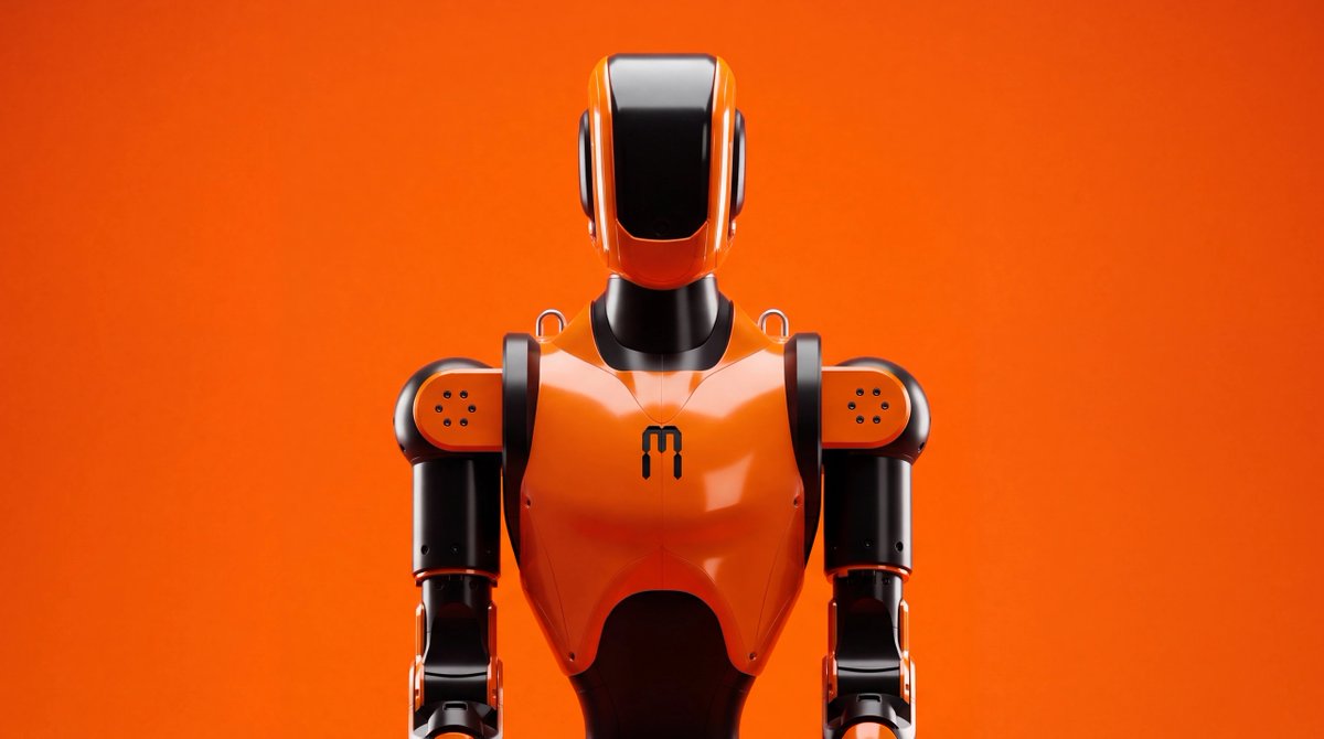 asimovinc's tweet photo. Asimov 1 is an open-source reference humanoid robot. It ships as a complete DIY kit. $20,000 total, delivered to your door. https://t.co/OzL6JI3ZDB https://t.co/mZt5hidLLw