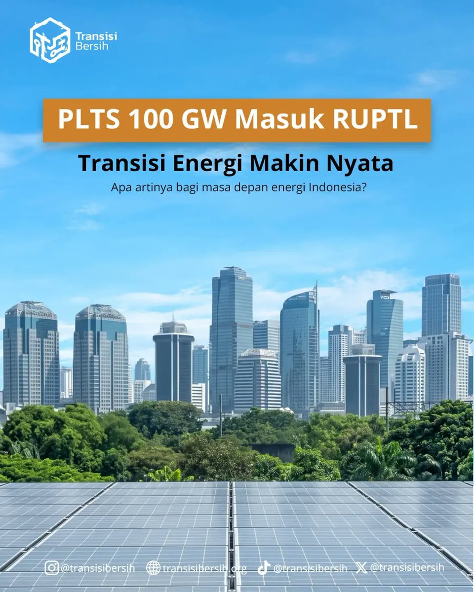 TransisiBersih's tweet photo. Energi surya semakin mendapat peran penting dalam peta jalan kelistrikan Indonesia.

Baca selengkapnya di https://t.co/CjFZvugSM4 https://t.co/tRpm8SjHUu