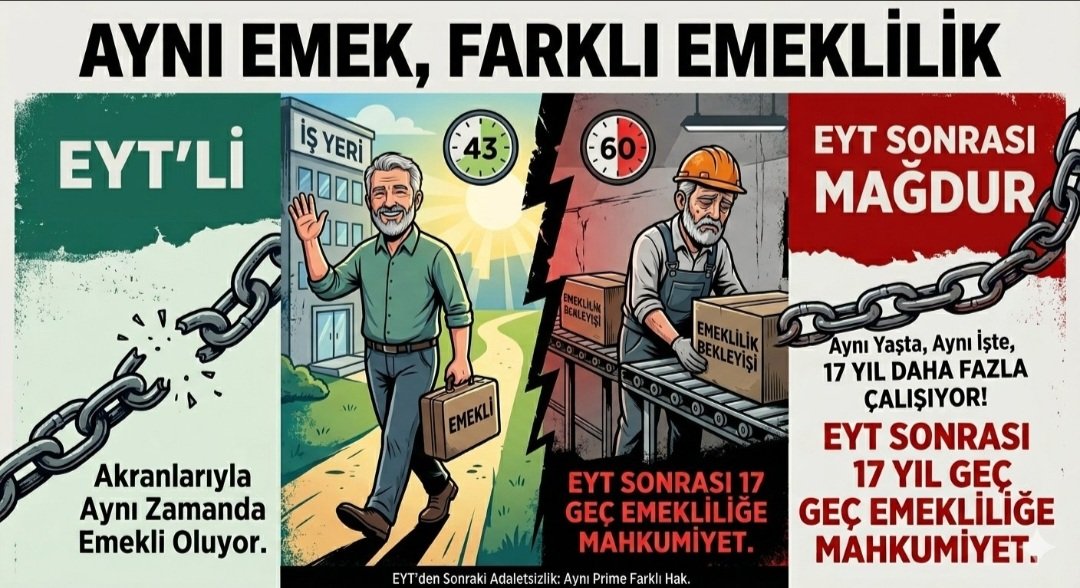PinarOzdem22046's tweet photo. KADEME, AYNI EMEĞİ VERMİŞ INSANLARA YAPILAN HAKSIZLIĞIN TEK ÇÖZÜMÜDÜR!!!
#öncekademeyiçözün
#emadderhakli
#hükümetkademeyiver
@EmadDernegi https://t.co/fuKXmWwkaX