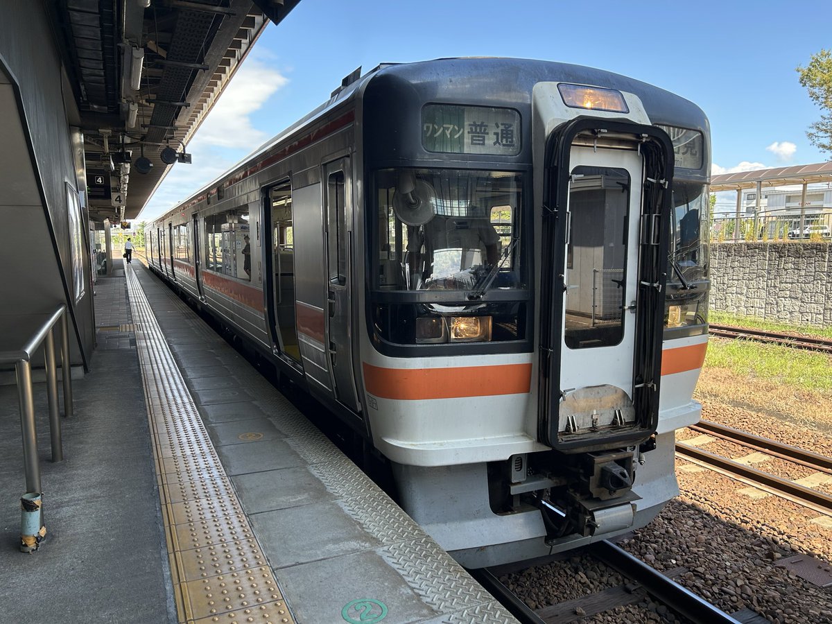 58209820ee's tweet photo. 太多線に初乗車！ https://t.co/GcqwBMichu