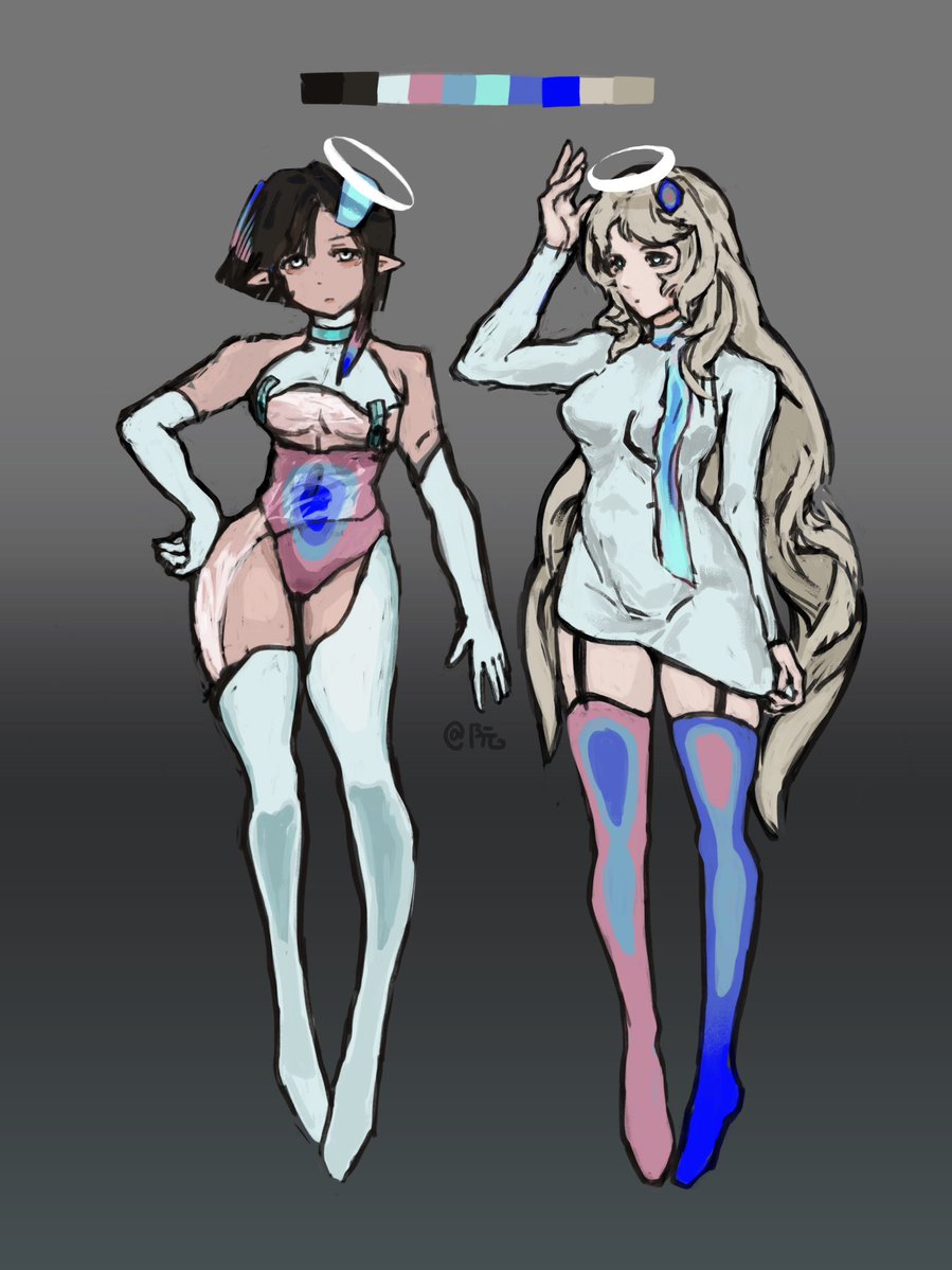 ruanehh's tweet photo. New ocs
They are angels and devil 
#OCㅤㅤ https://t.co/mA7c9TjcWf