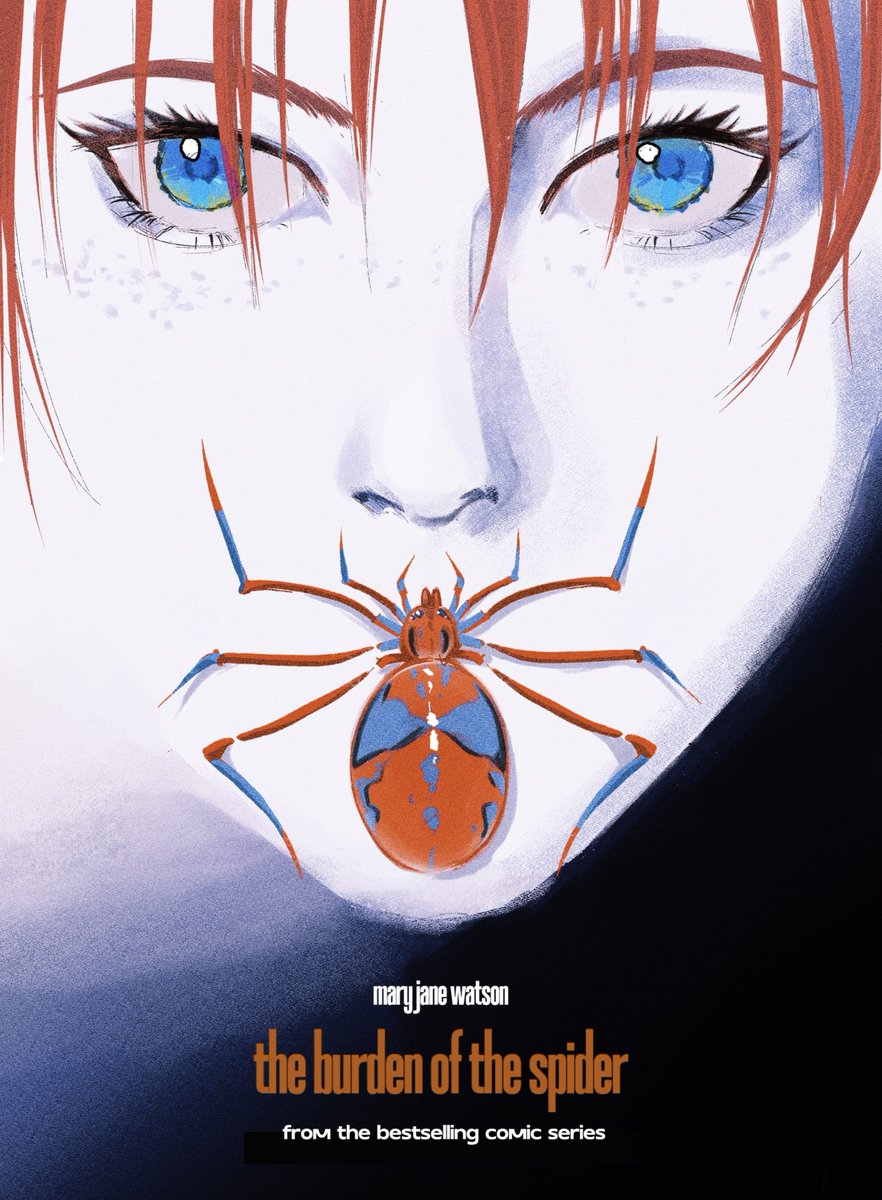 Lunchuanweizhi's tweet photo. To mark MJ’s 60th anniversary debut, I’ve made a themed series:『Mary Jane’s Movie Week.』🕷️❤️
——The Burden of the Spider（1/7）

#Spiderman
#maryjanewatson 
#MaryJanesMovieWeek https://t.co/uawVJe25kW