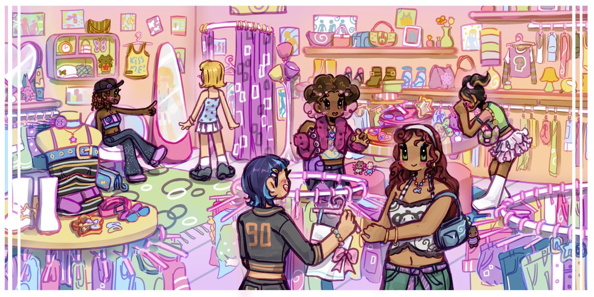littlebinkbonk's tweet photo. shopping!! 🛍️🦋 https://t.co/QmLf8bcQV9