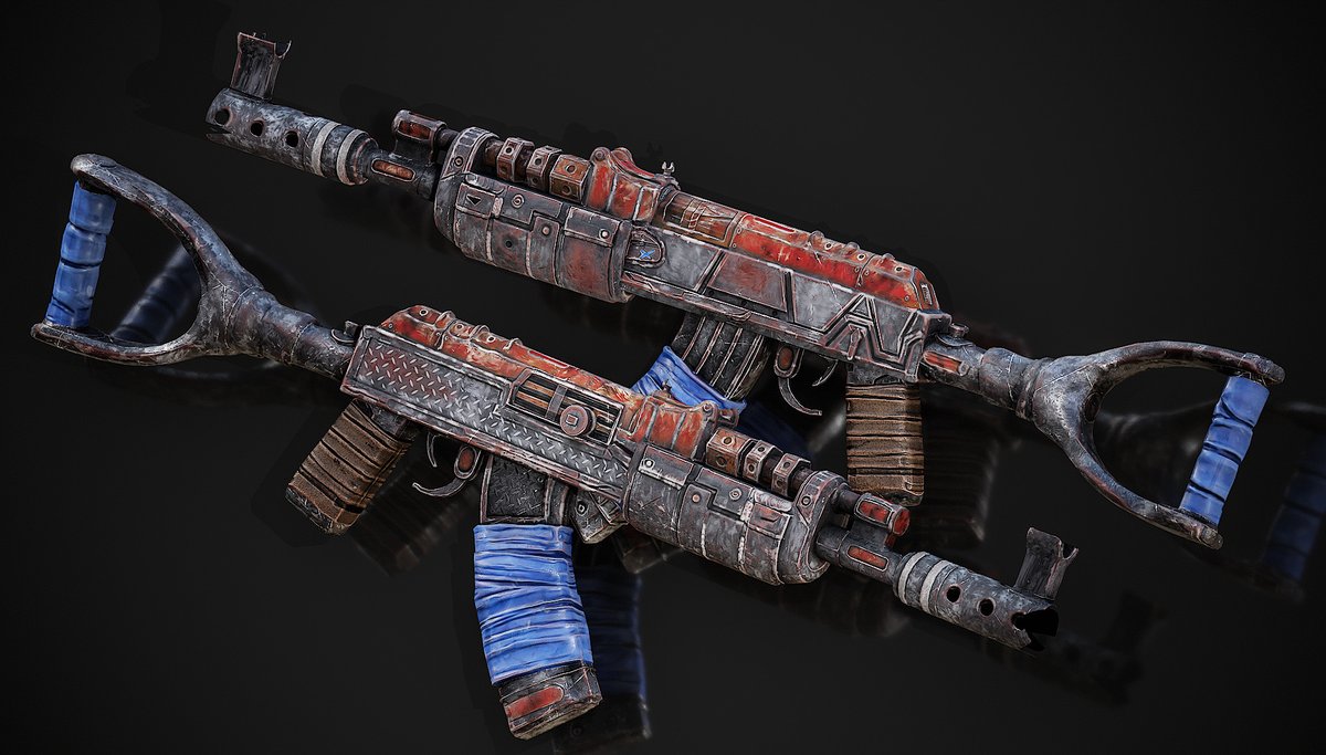 SeeJisWorkshop's tweet photo. Heavy Plate Ak @FcpnchStds and @playrust

link - https://t.co/nVghwy3SM9

@HedgesnVideos @Helkus @gerrmanman
#Rust #3d #art https://t.co/OmW3Wgq2je