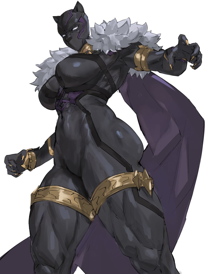 LewdRivals's tweet photo. 𝐁𝐋𝐀𝐂𝐊 𝐏𝐀𝐍𝐓𝐇𝐄𝐑
𝘈𝘫𝘢-𝘈𝘥𝘢𝘯𝘯𝘢 (𝘚𝘩𝘶𝘳𝘪)

Bio: The brilliant Shuri and now queen of Wakanda would take up the mantle as the legendary hero of her people, The Black Panther following her brother, King T'Challas, unfortunate demise.
Powers: Strength, Stamina https://t.co/8O2jlKMSiJ