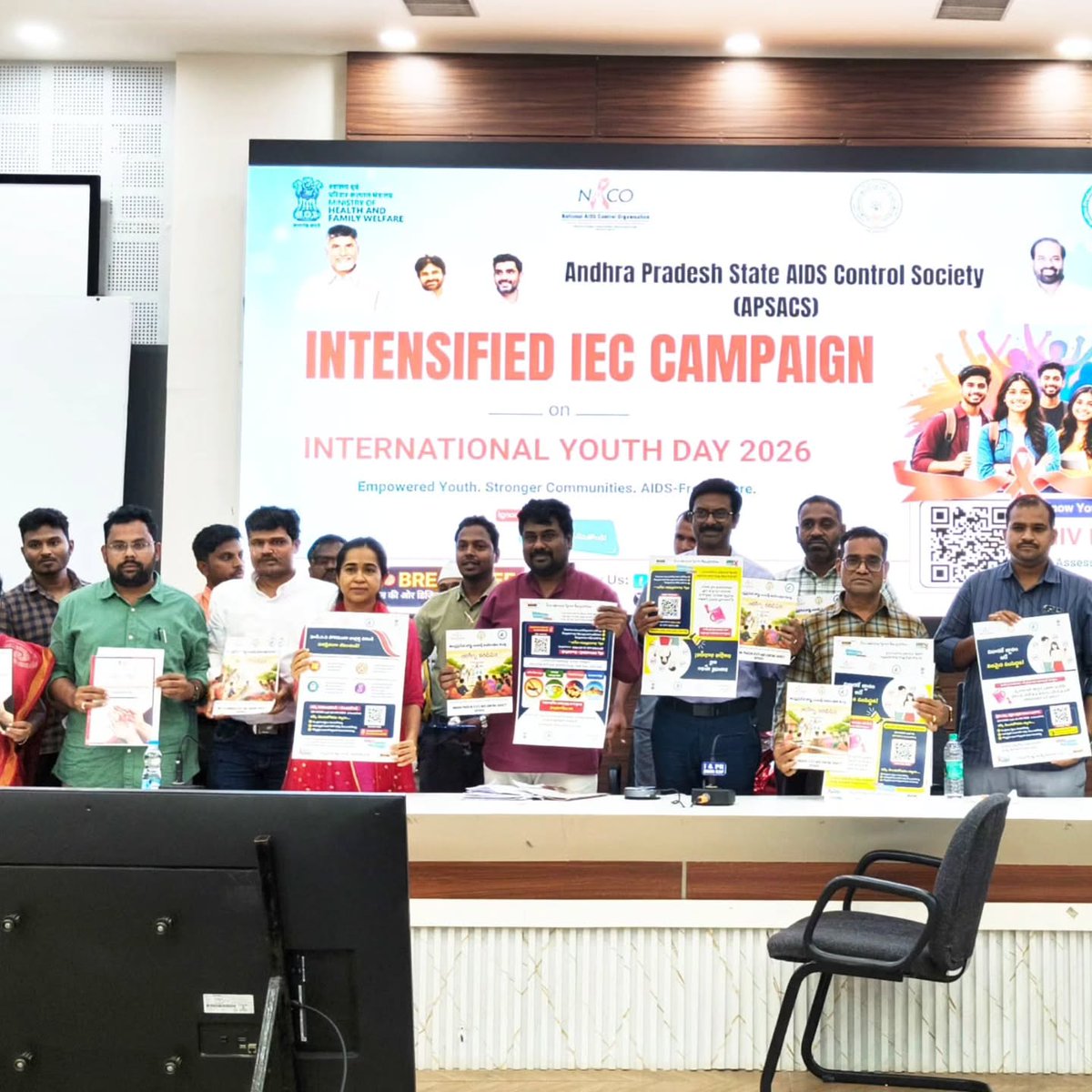 APSACS2020's tweet photo. 📍 DISHA Kadapa Cluster | Intensified IEC Campaign
10 August 2026
#APSACS #DISHA #DISHAKadapa #Kadapa #IntensifiedIECCampaign #HIVAwareness #HIVPrevention #HIVTesting #KnowYourStatus #IndiaFightsHIVandSTI #HIVFreeIndia #IEC #PublicHealth #HealthAwareness #NACO https://t.co/c0WETbqxAl