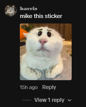 Big_Kandle's tweet photo. Meet Zhuang Zhuang, the Goodnight Cat

Zhuang Zhuang has been going insanely viral on TikTok, where her owner posts her almost every day with a soft goodnight lullaby

The comments are already filled with Zhuang Zhuang stickers. She’s becoming the next big cat sticker meme

Huge eyes, tiny paws, hypnotic stare. The kind of cat you watch once and come back to say goodnight again

https://t.co/CHo7NAObPe