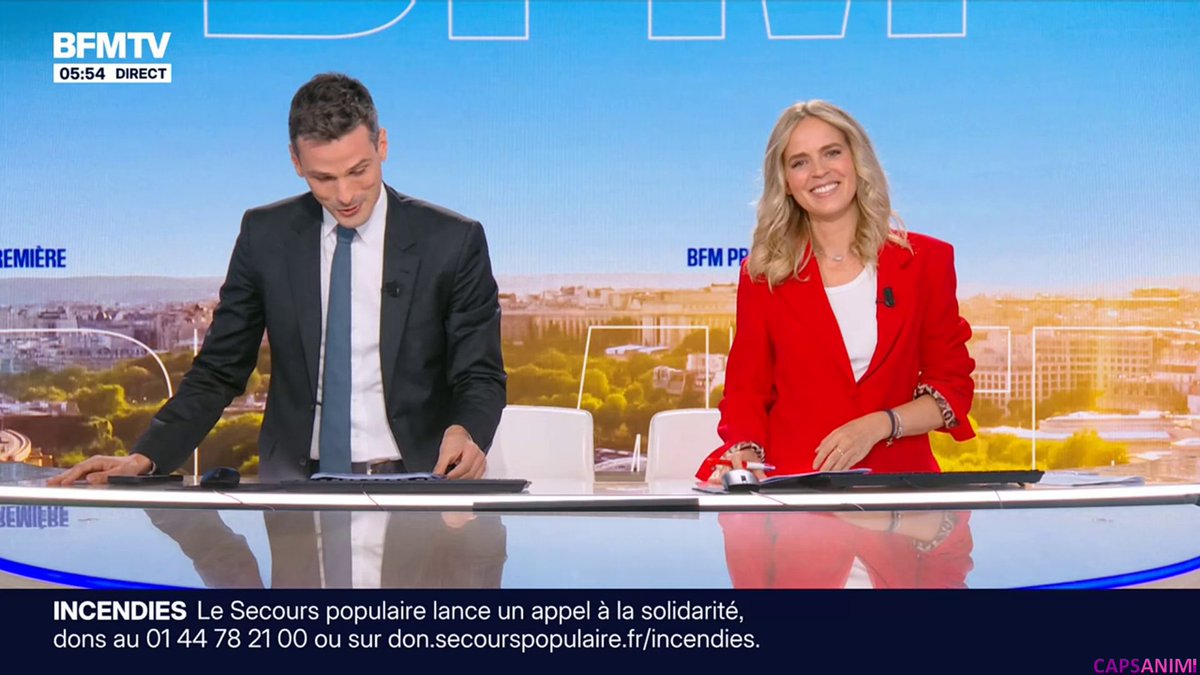 CapsAnim's tweet photo. 📺 @Claire_Arnoux aujourd'hui pour BFM Première https://t.co/ZCdN0nWNXP